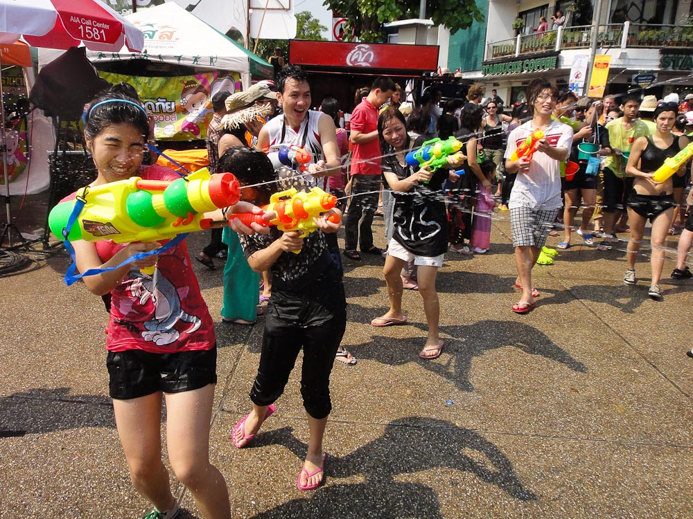 Celebrating Songkran in Thailand