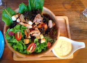 Caesar Salad served at B-Story Café & Restaurant, Bangkok