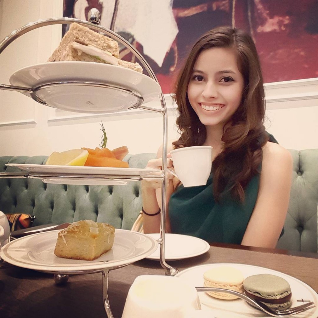 Savoury Afternoon Tea set at Harrods Bangkok
